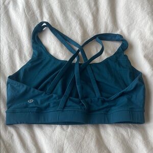 Lululemon Energy Bra Medium Support Size 10 Blue